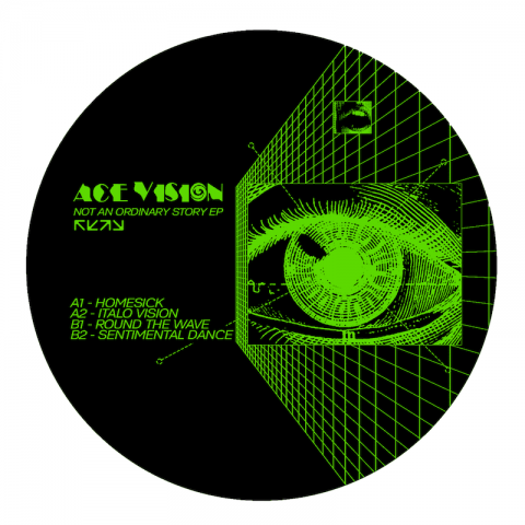 ( AV 001 ) ACE VISION - Not An Ordinary Story EP ( 12" ) Ace Vision Records